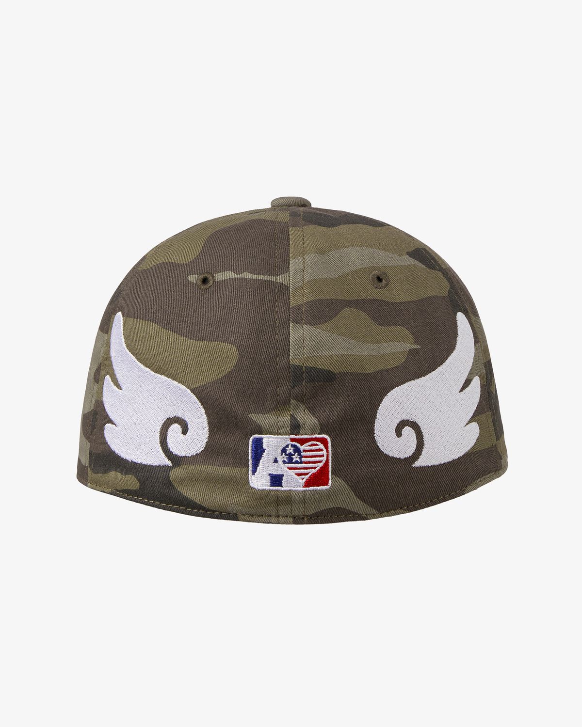 에이이에이이(AEAE) AE SYMBOL ANGEL WING CAP [CAMO]