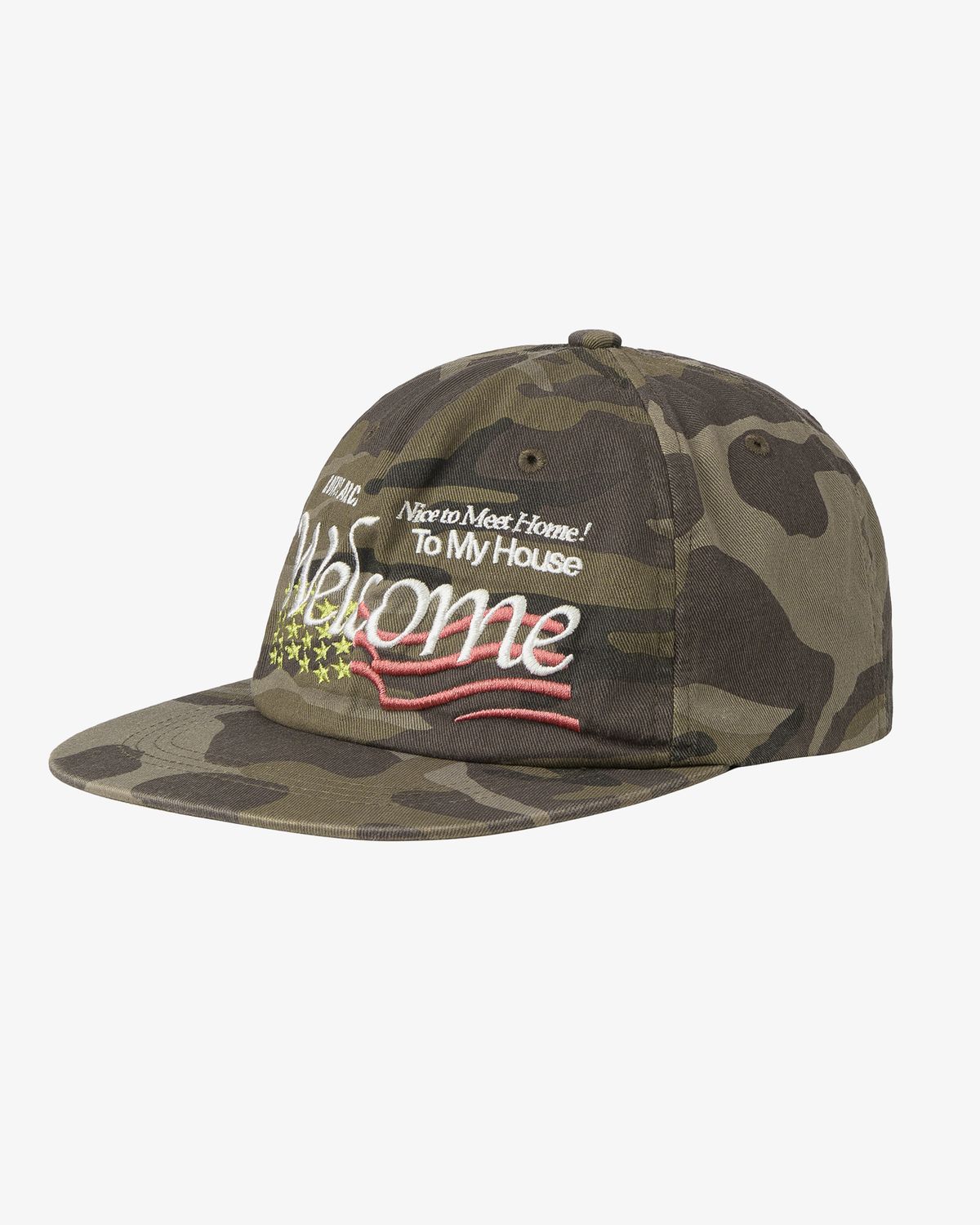 에이이에이이(AEAE) WELCOME WASHED CAP [CAMO]