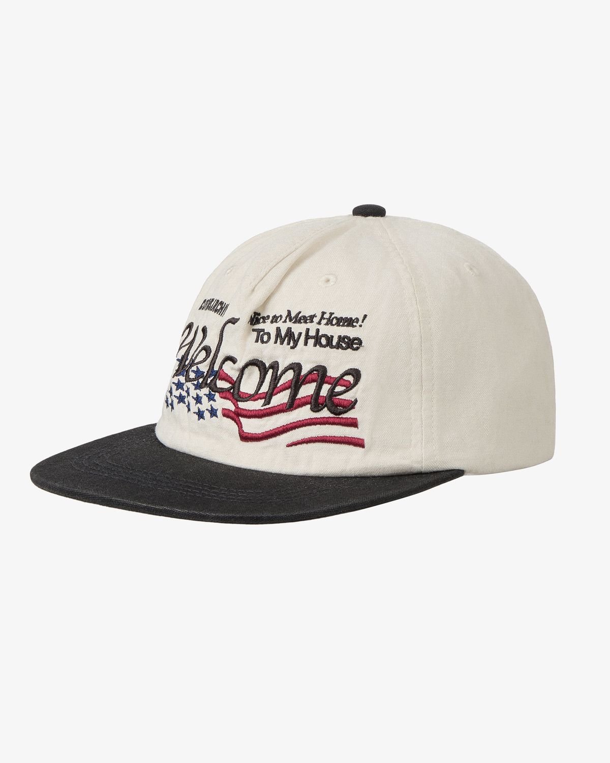 에이이에이이(AEAE) WELCOME WASHED CAP [ECRU]