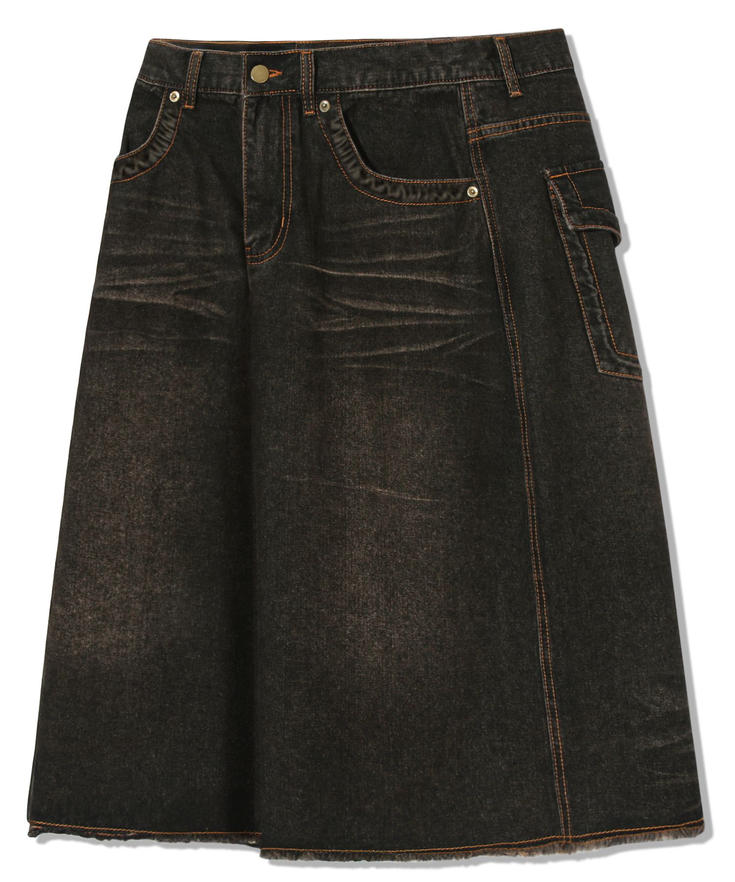 【TRILLION】BACK POCKET WESTERN DENIM BERMUDA PANTS MUSINSA | TRILLION Back Pocket Western Bermuda Denim Pants
