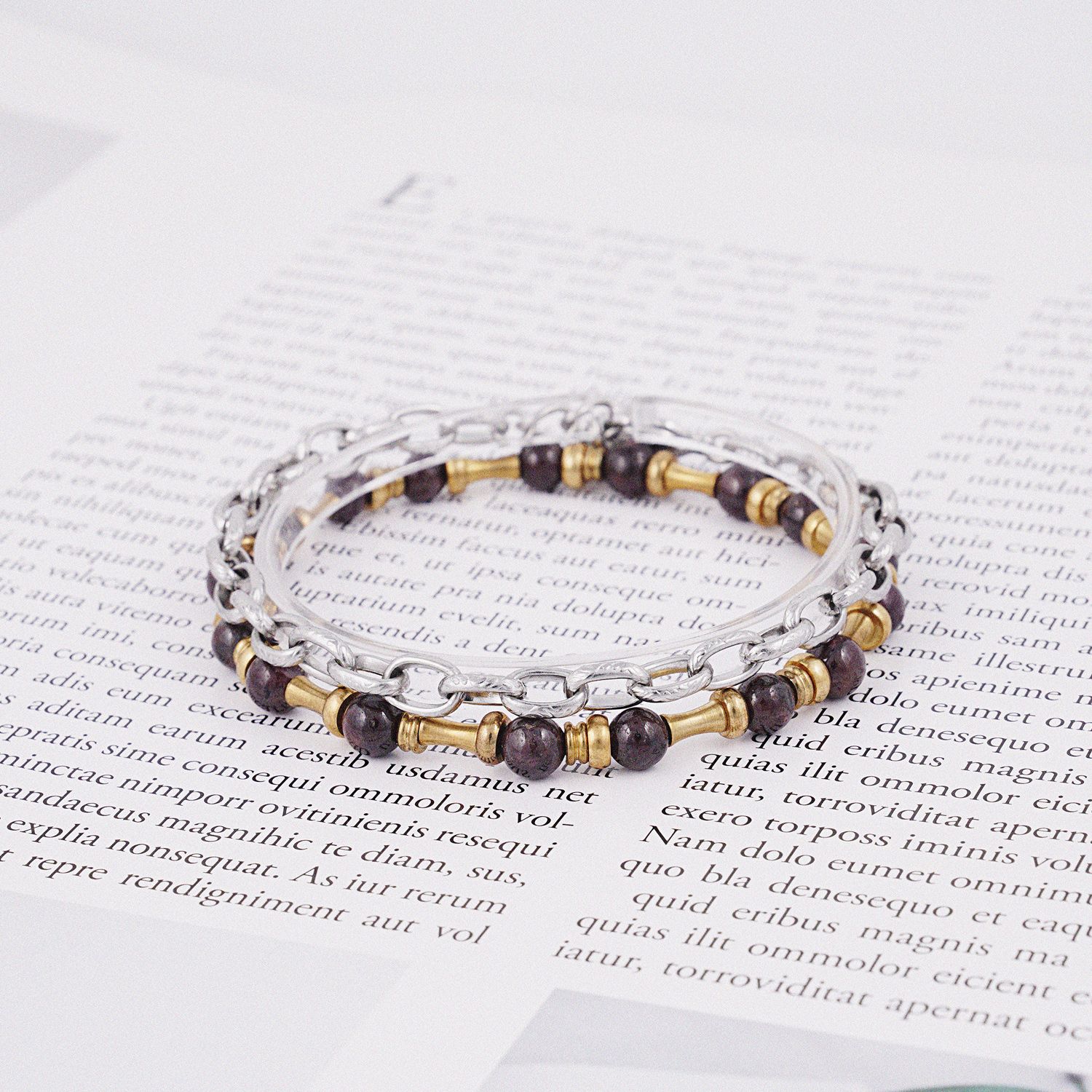 MUSINSA | JBANS CLASSIC 5 Antique Ellipse Chain 1015 Gold
