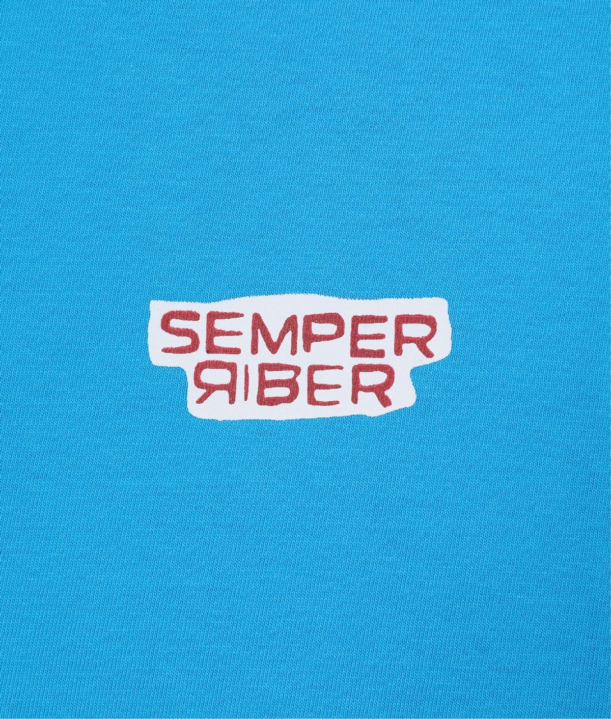 셈퍼리버(SEMPERRIBER) SPRB SIGNATURE LOGO TEE (SKY BLUE)
