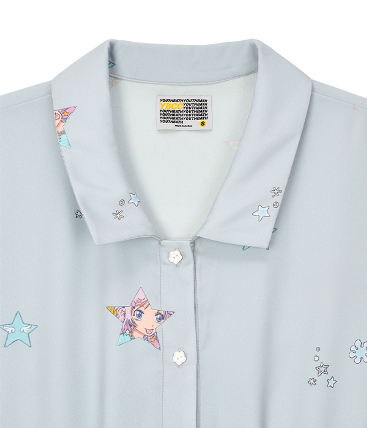 유쓰배쓰(YOUTHBATH) YB x Oliwa Star Print Sleep Shirt