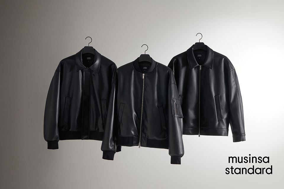 MUSINSA公式 | MUSINSA STANDARD Synthetic Leather Extra Oversized