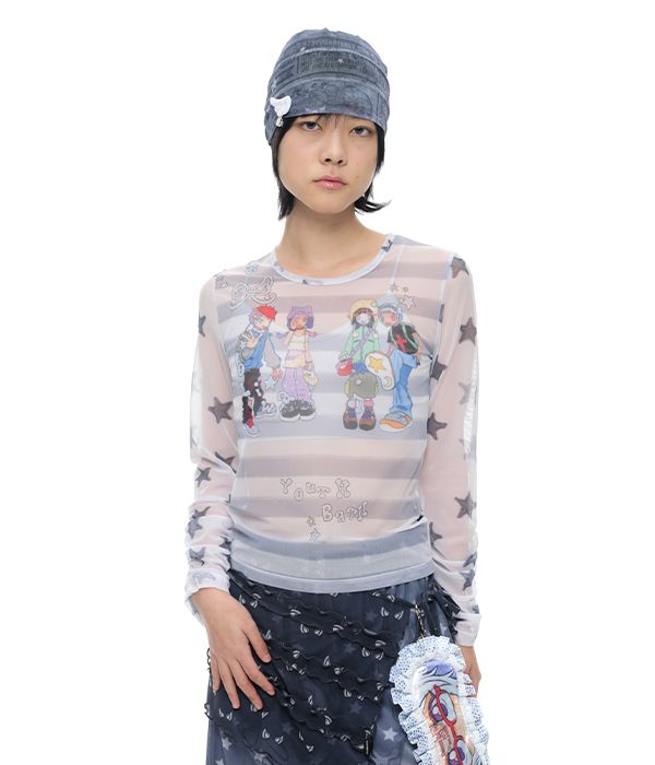 youthbath × oliwa メッシュスカート youthbath × oliwa メッシュスカート