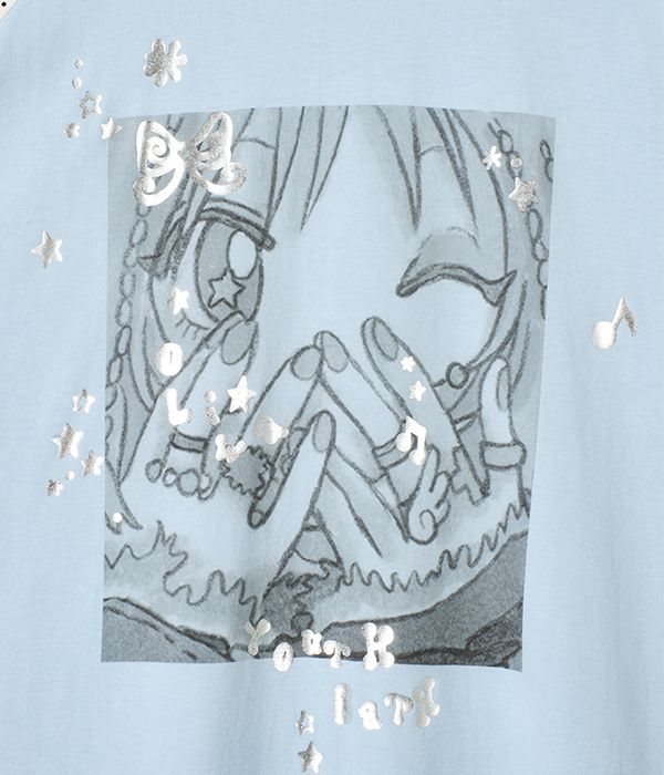 MUSINSA公式 | YOUTHBATH YB x Oliwa Oversized Dot Raglan Top