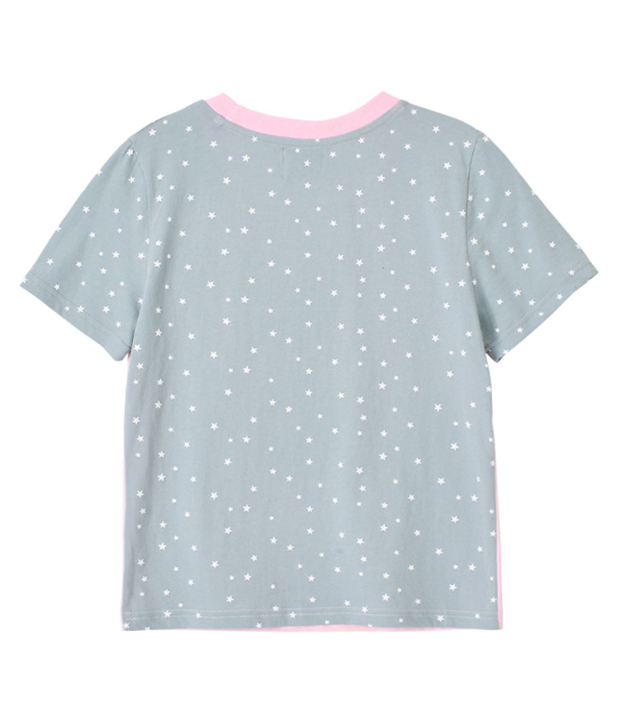 유쓰배쓰(YOUTHBATH) YB x Oliwa Star Sleeve Button Top_pink