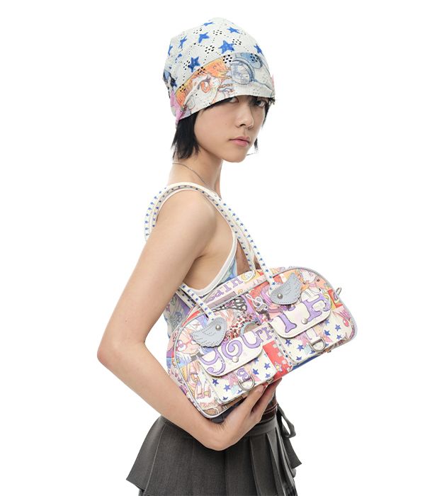 【YOUTHBATH x Oliwa】Wings Shoulder Bag ★送料・関税込★ MUSINSA | YOUTHBATH YB x Oliwa Graphic Wings Shoulder Bag