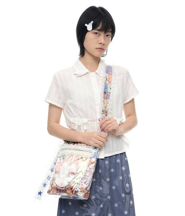 YOUTHBATH x Oliwa Bag_MIX バッグ Youthbath X Oliwabiu ˚ ༘♡ ⋆｡˚ ღ YB X Oliwa Reversible Big