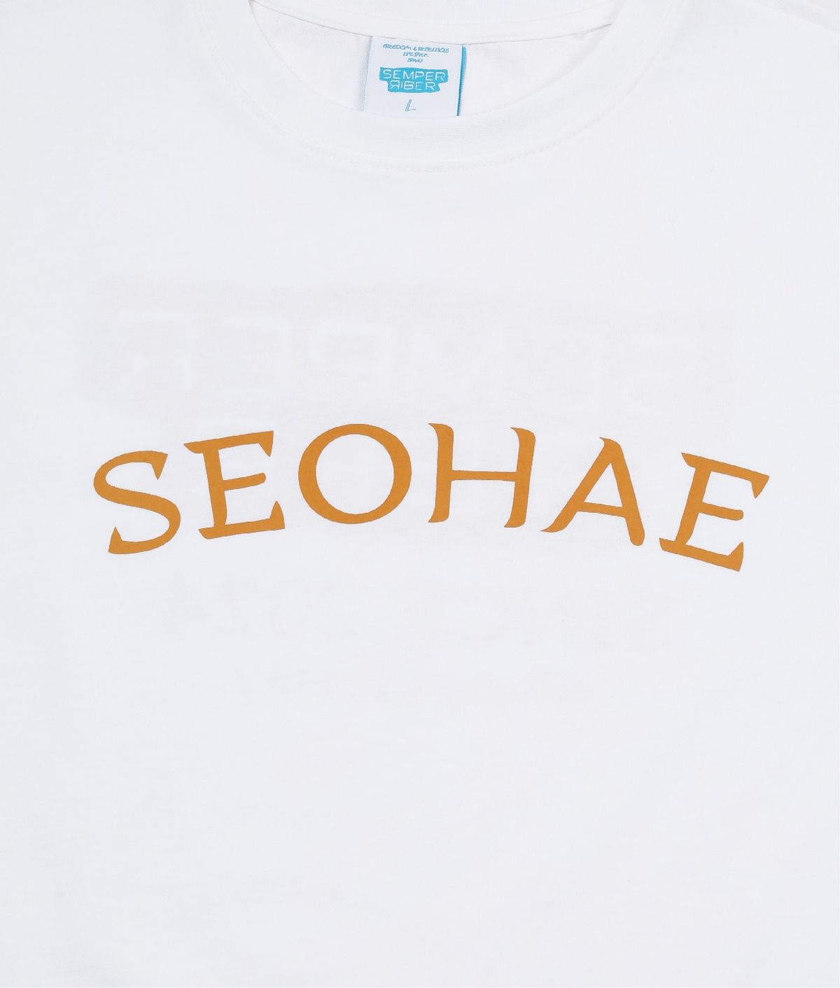 셈퍼리버(SEMPERRIBER) THE WEST SEA TEE (WHITE)