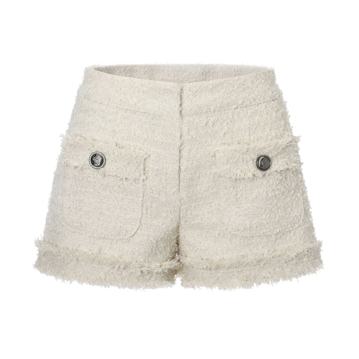 카키포인트(KHAKIPOINT) Antique Tweed Shorts (ivory)