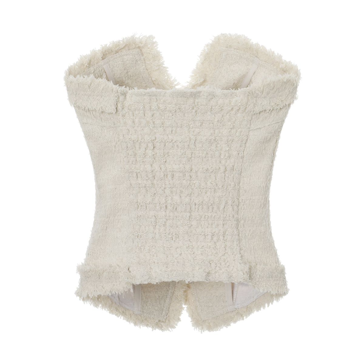 카키포인트(KHAKIPOINT) Antique Tweed Top (ivory)