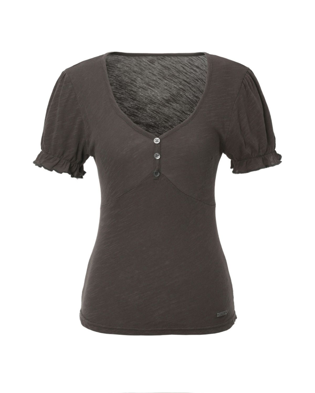 카키포인트(KHAKIPOINT) Puff Slub T-shirt (charcoal)