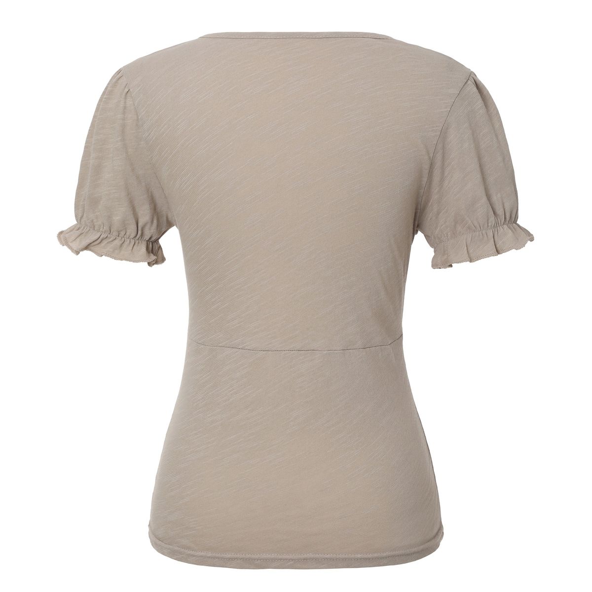 카키포인트(KHAKIPOINT) Puff Slub T-shirt (beige)