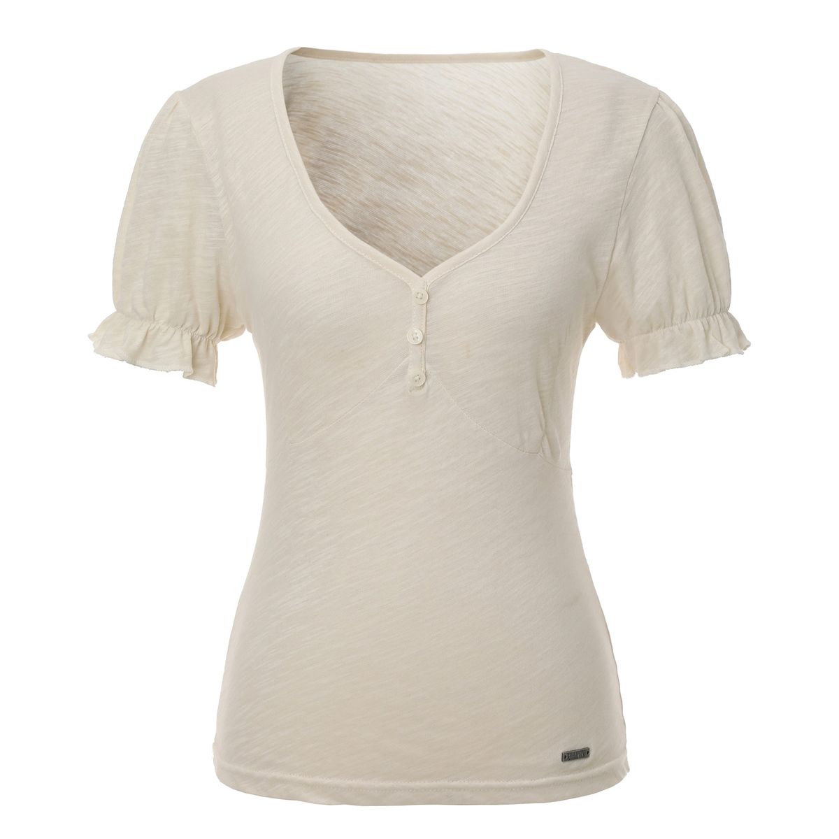 카키포인트(KHAKIPOINT) Puff Slub T-shirt (ivory)