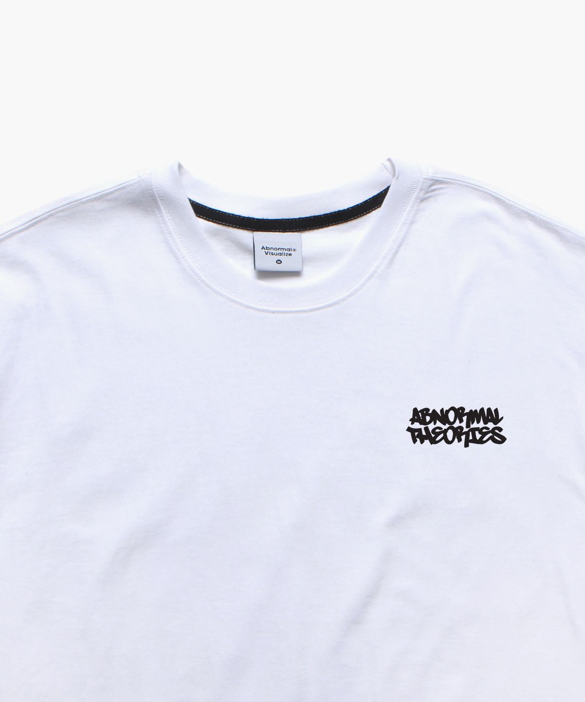 앱놀머씽(ABNORMALTHING) SYD 태깅 티셔츠 화이트 (SYD TAGGING T-SHIRT WHITE)