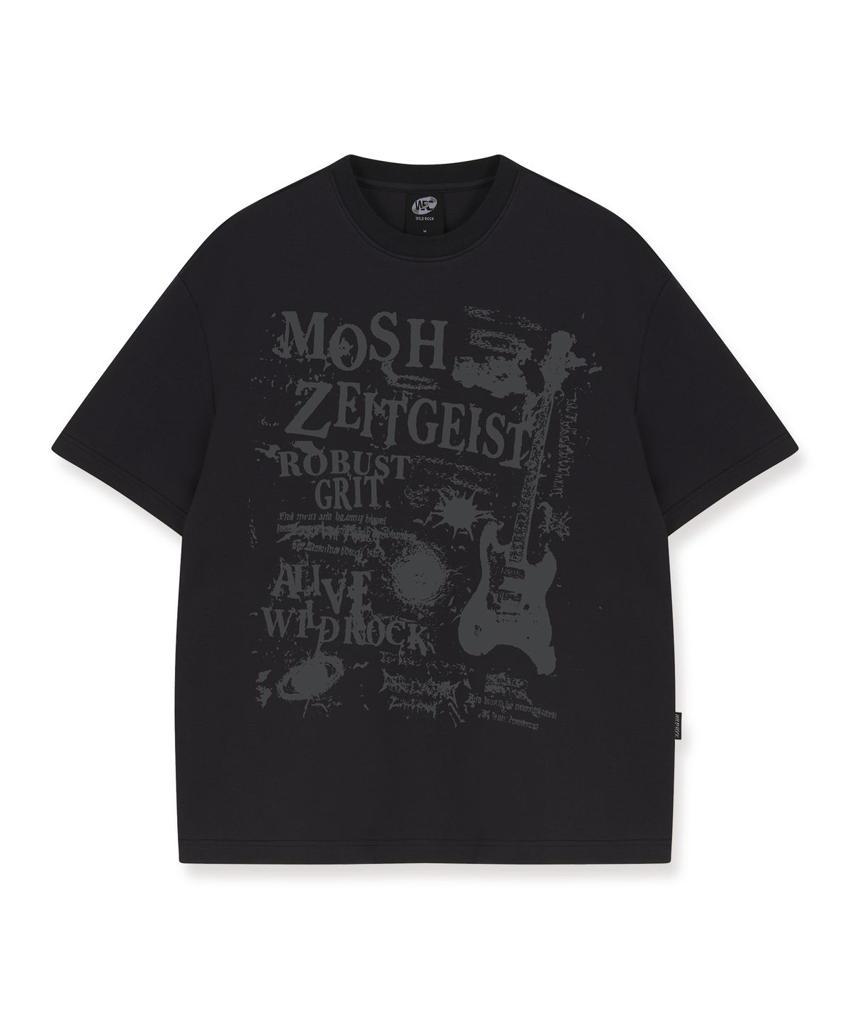 와일드락(WILDROCK) Wild Mosh Cool cotton Overfit half T-shirts