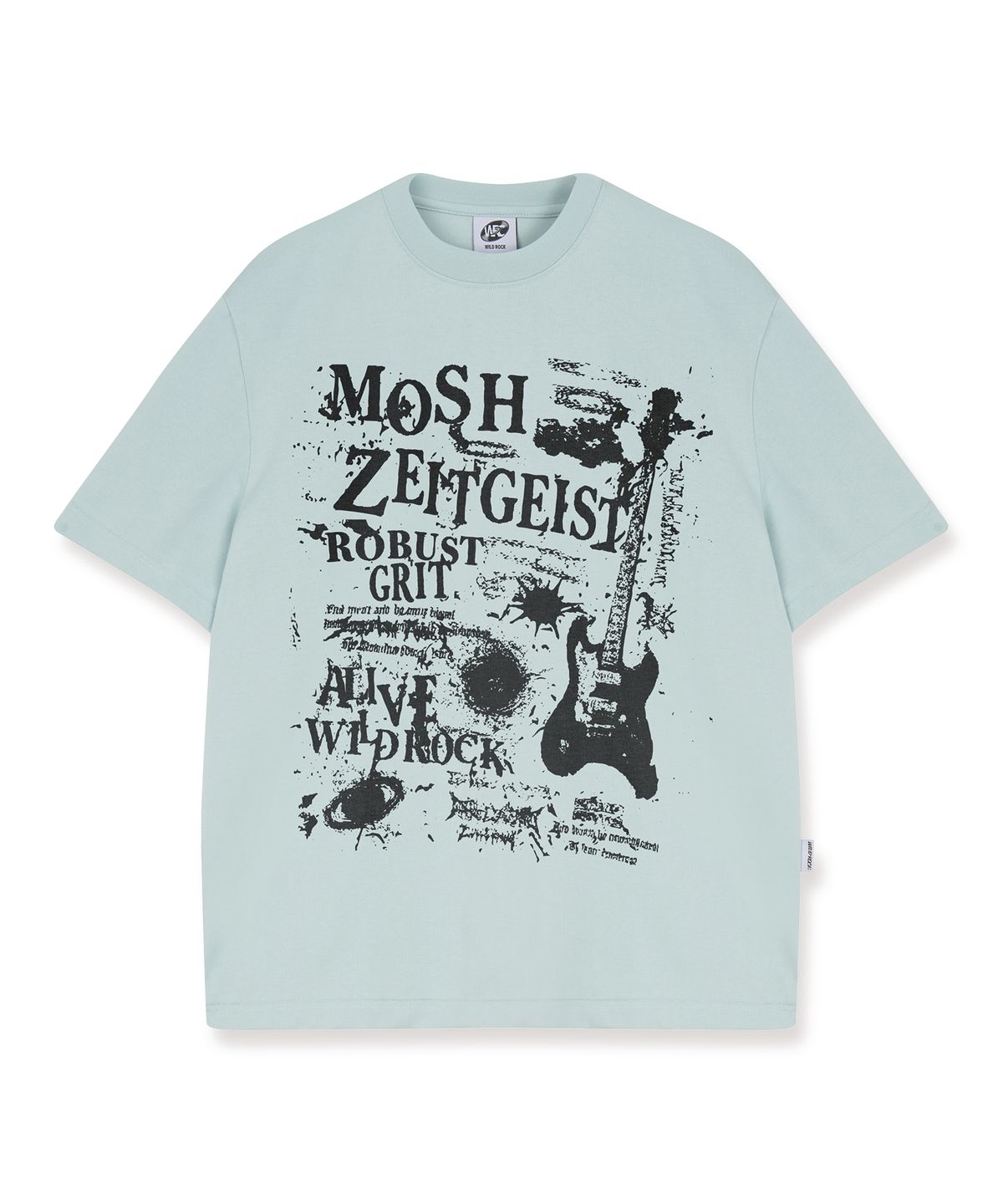 와일드락(WILDROCK) Wild Mosh Cool cotton Overfit half T-shirts