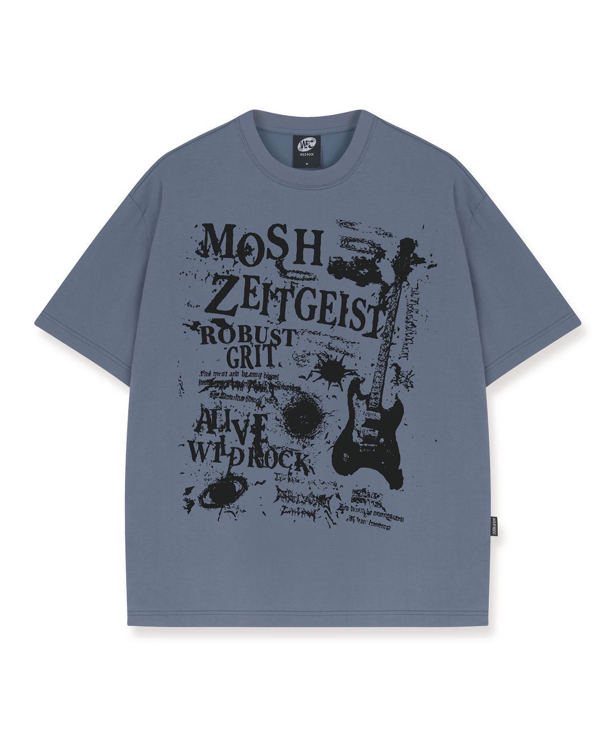 와일드락(WILDROCK) Wild Mosh Cool cotton Overfit half T-shirts