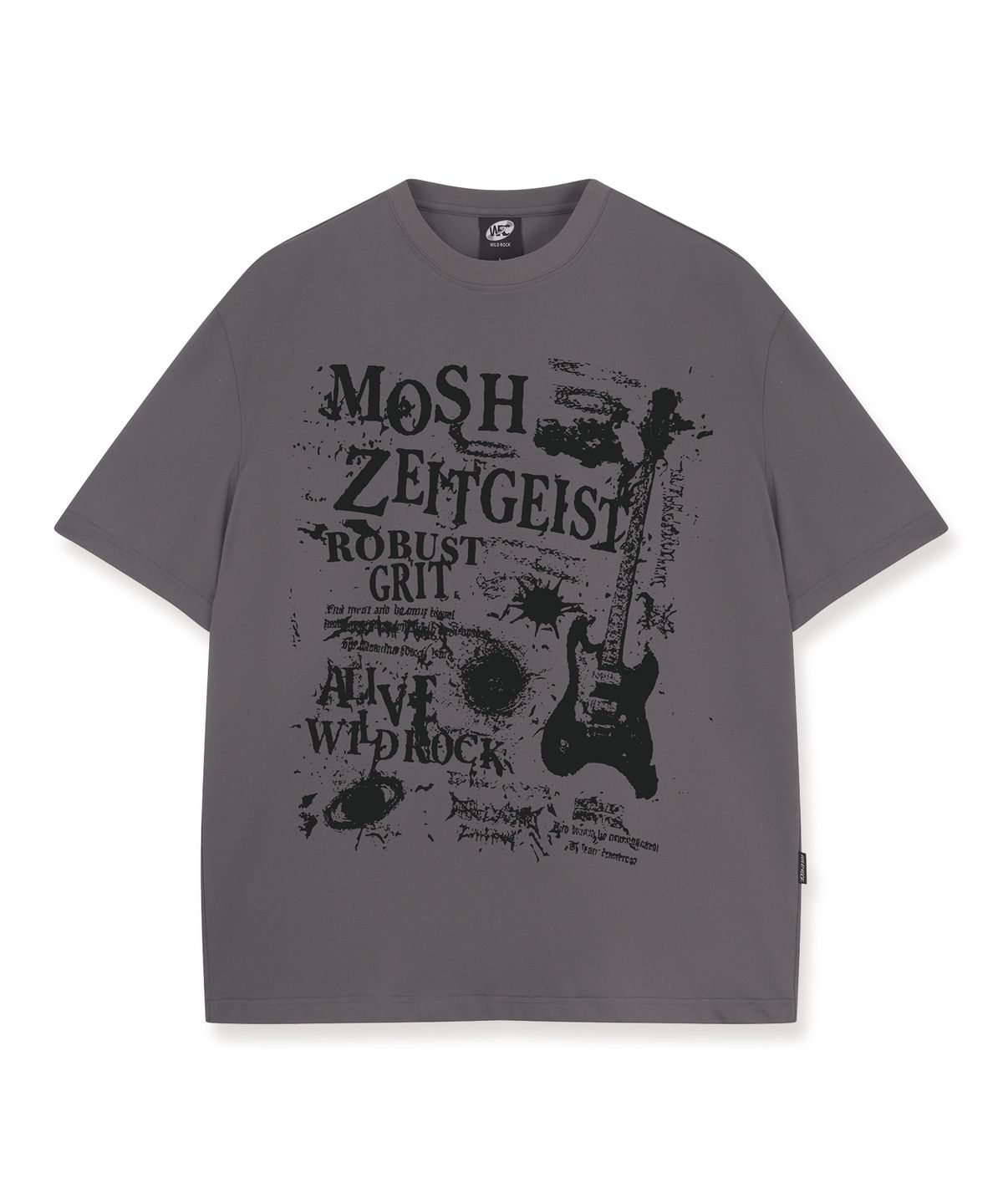 와일드락(WILDROCK) Wild Mosh Cool cotton Overfit half T-shirts