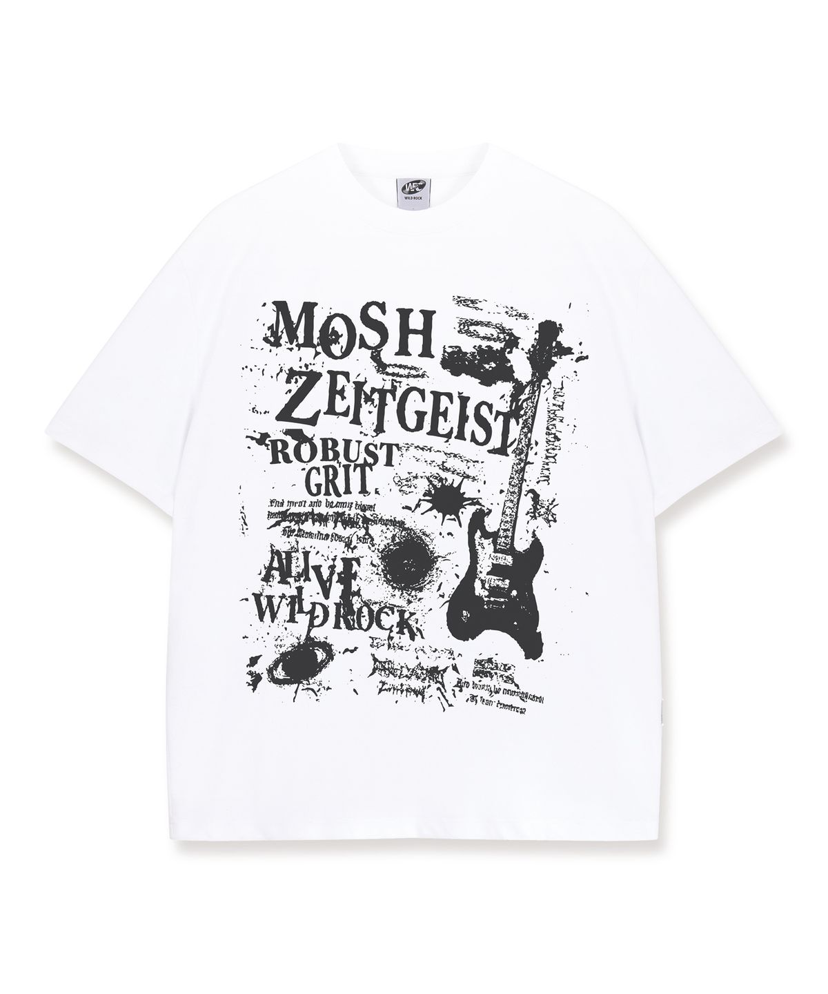 와일드락(WILDROCK) Wild Mosh Cool cotton Overfit half T-shirts