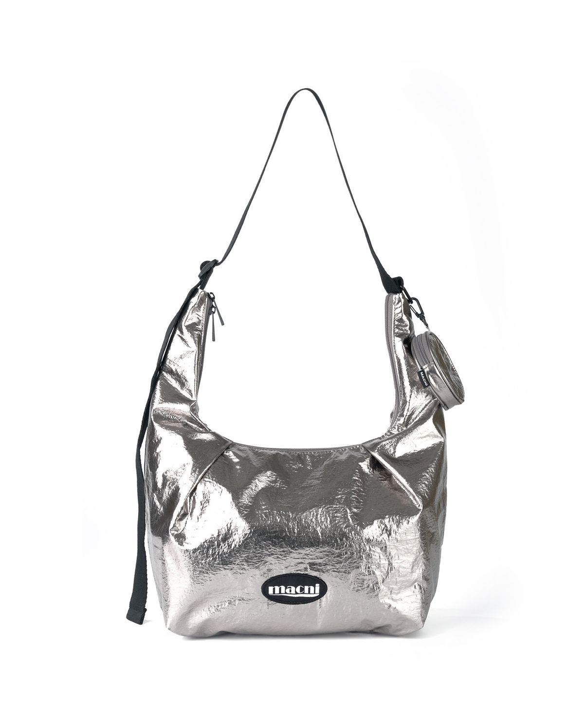 마크니(MACNI) LUNA SHOULDER CROSS BAG METAL
