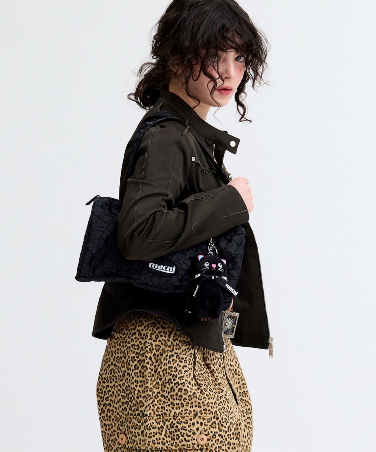 마크니(MACNI) AMORA MINI SHOULDER BAG BLACK