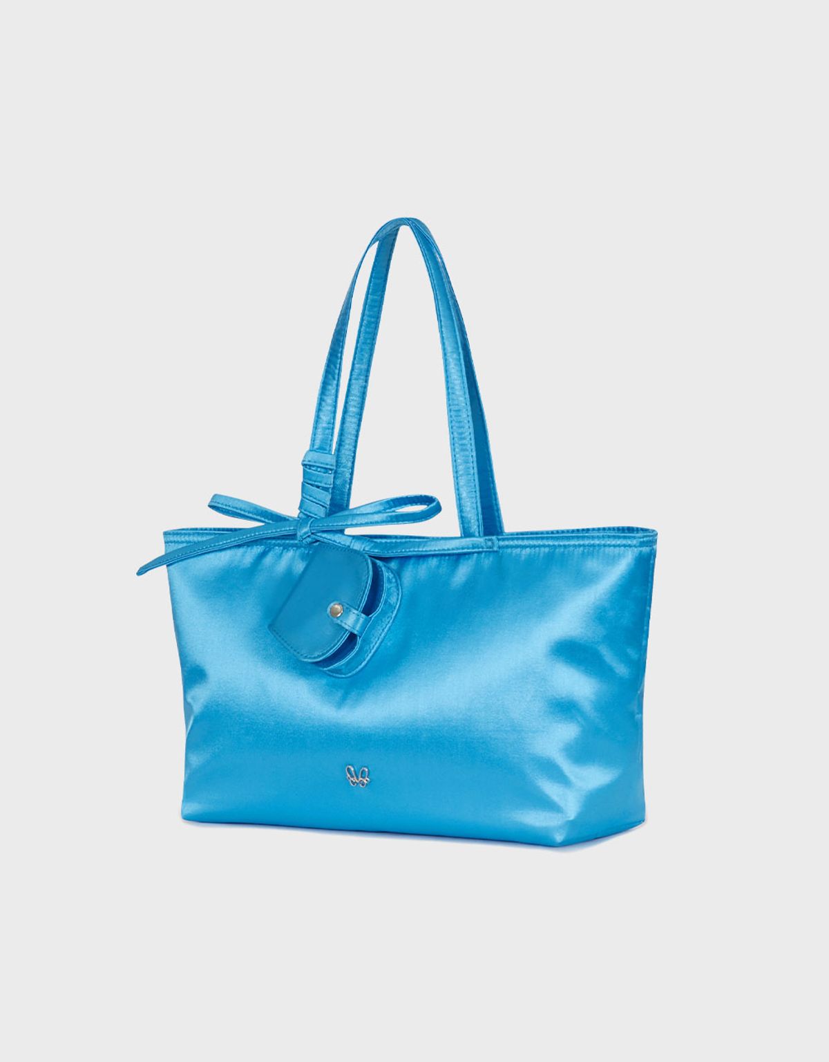 엠엠더블유(MMW) [MMW] SATIN SHOULDER BAG (BLUE)