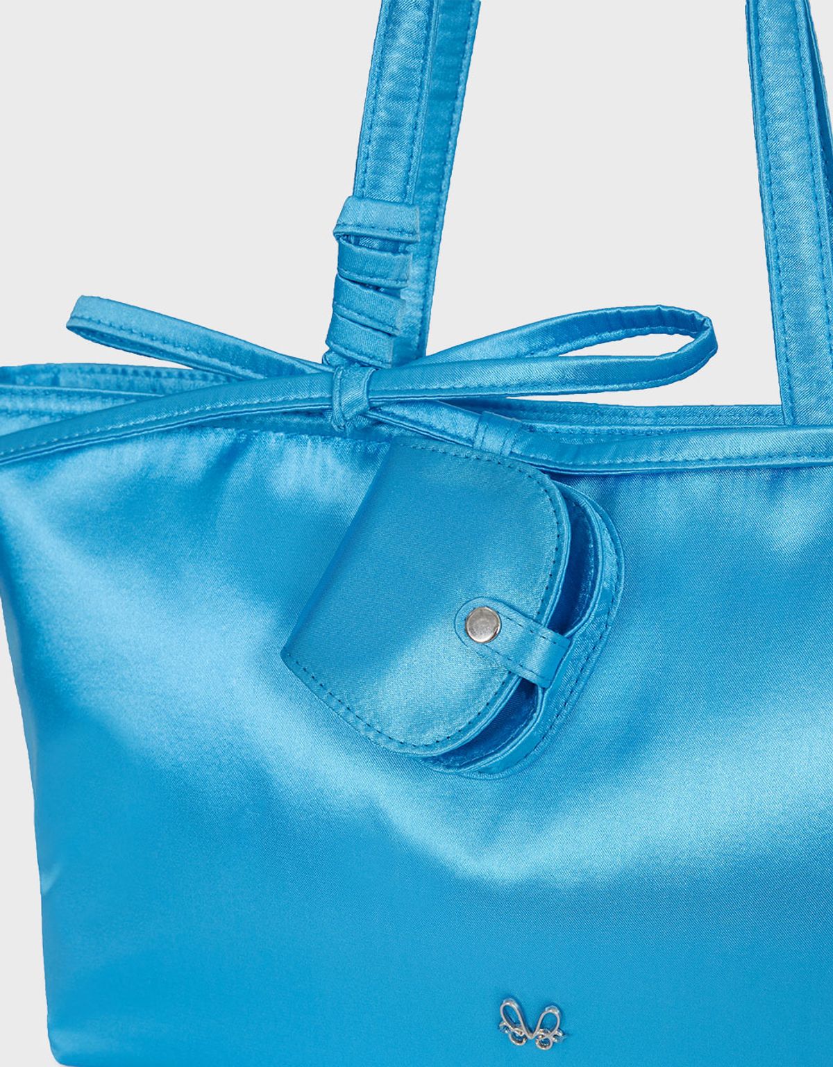 엠엠더블유(MMW) [MMW] SATIN SHOULDER BAG (BLUE)