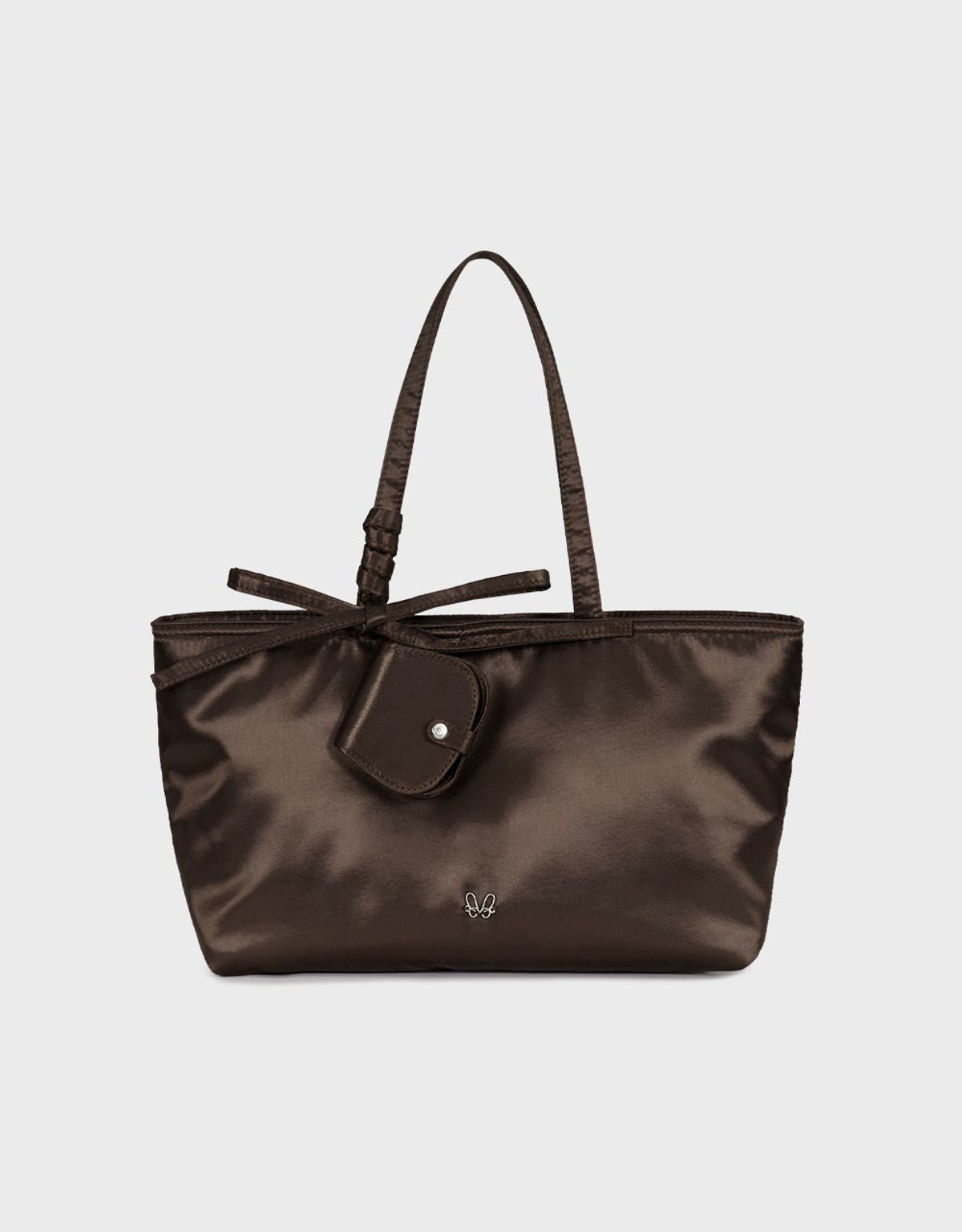 엠엠더블유(MMW) [MMW] SATIN SHOULDER BAG (BROWN)