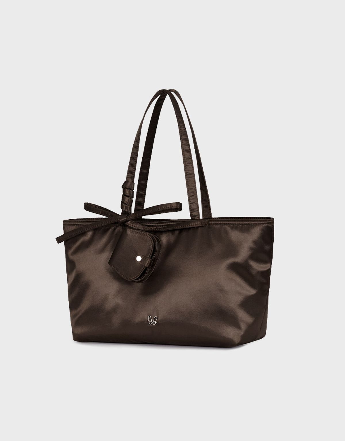 엠엠더블유(MMW) [MMW] SATIN SHOULDER BAG (BROWN)