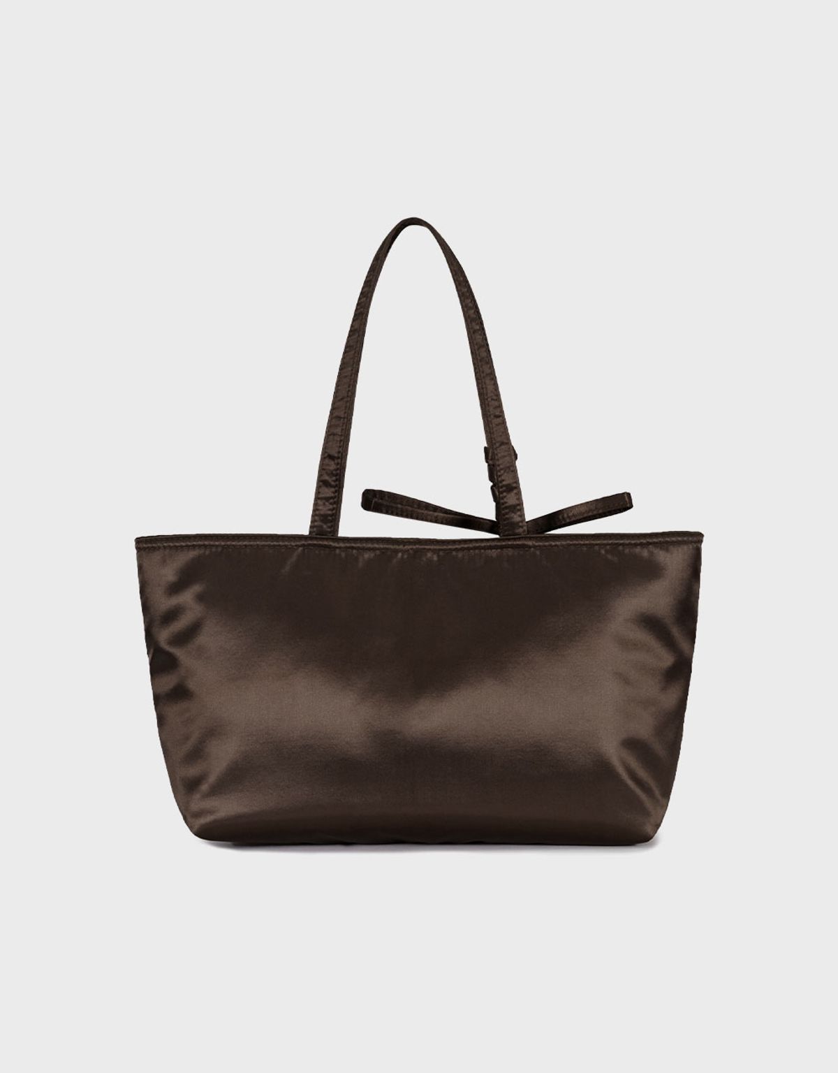 엠엠더블유(MMW) [MMW] SATIN SHOULDER BAG (BROWN)