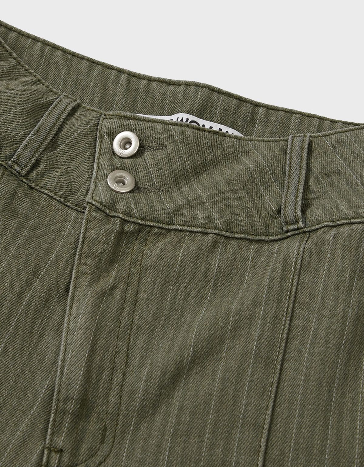 엠엠더블유(MMW) [MMW] POCKET WIDE HF PANTS (KHAKI)