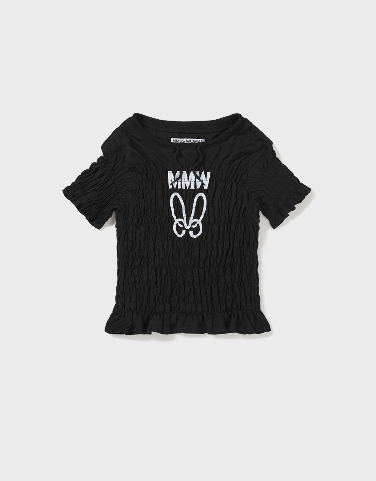 엠엠더블유(MMW) [MMW] SMOCKING HF-T (EVERY BLACK)