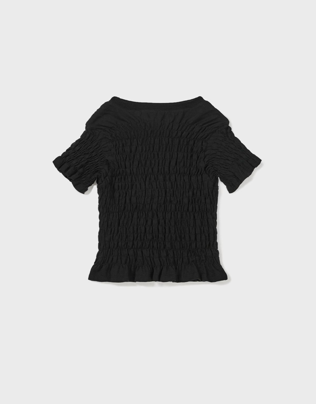 엠엠더블유(MMW) [MMW] SMOCKING HF-T (EVERY BLACK)