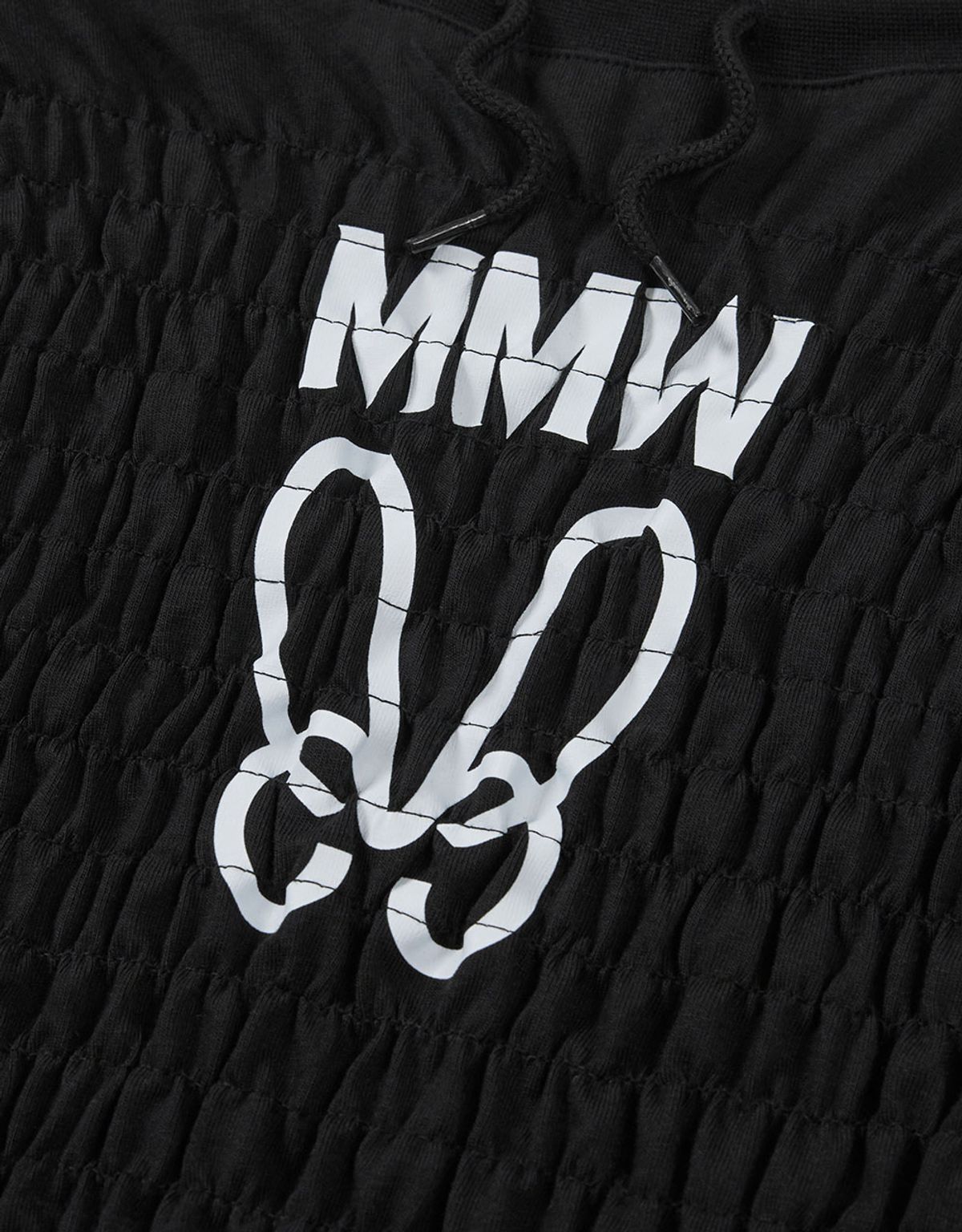 엠엠더블유(MMW) [MMW] SMOCKING HF-T (EVERY BLACK)