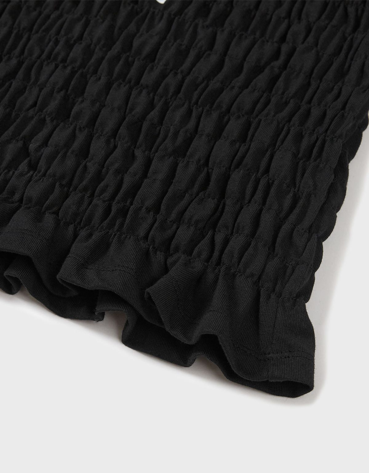 엠엠더블유(MMW) [MMW] SMOCKING HF-T (EVERY BLACK)