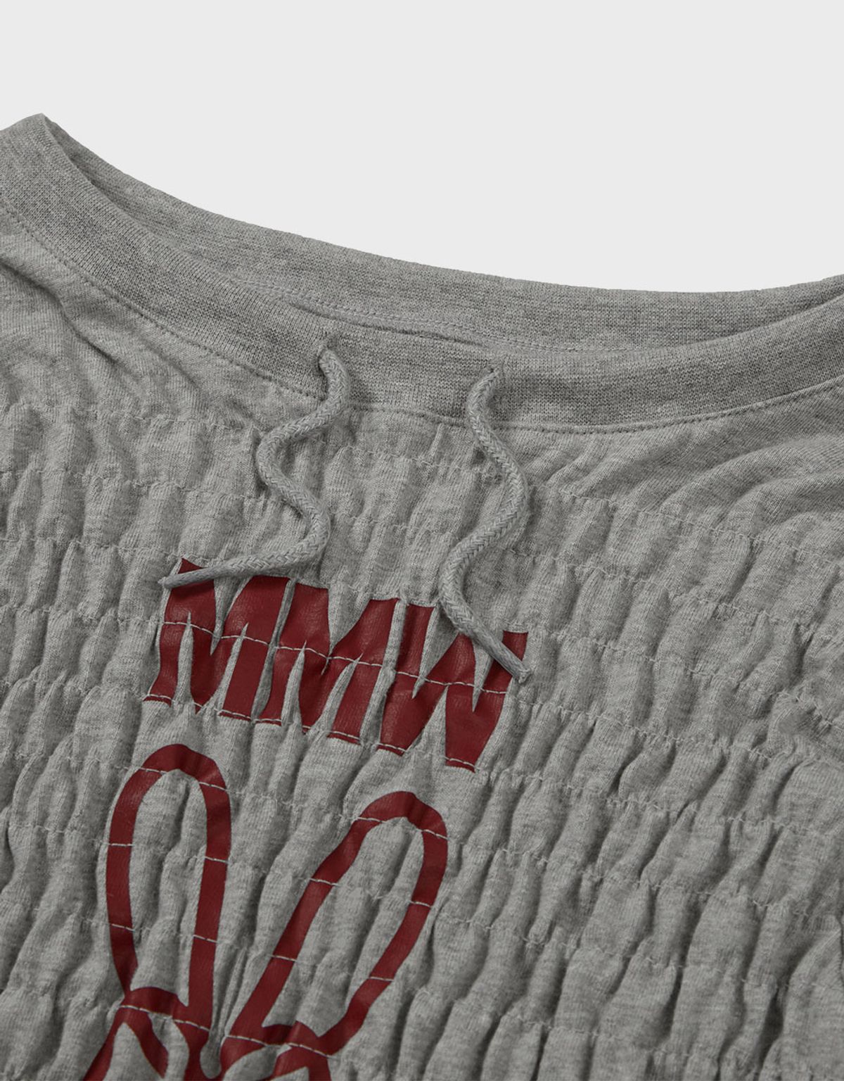 엠엠더블유(MMW) [MMW] SMOCKING HF-T (EVERY GREY)