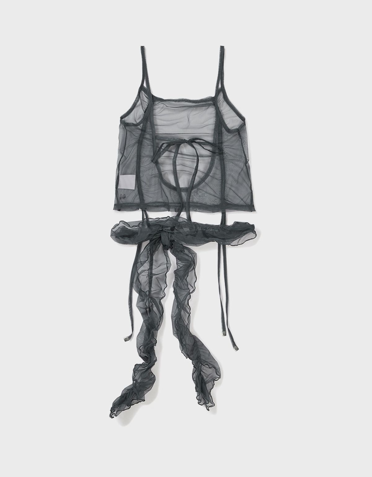 엠엠더블유(MMW) [MMW] LAYERED VEST (CHARCOAL)