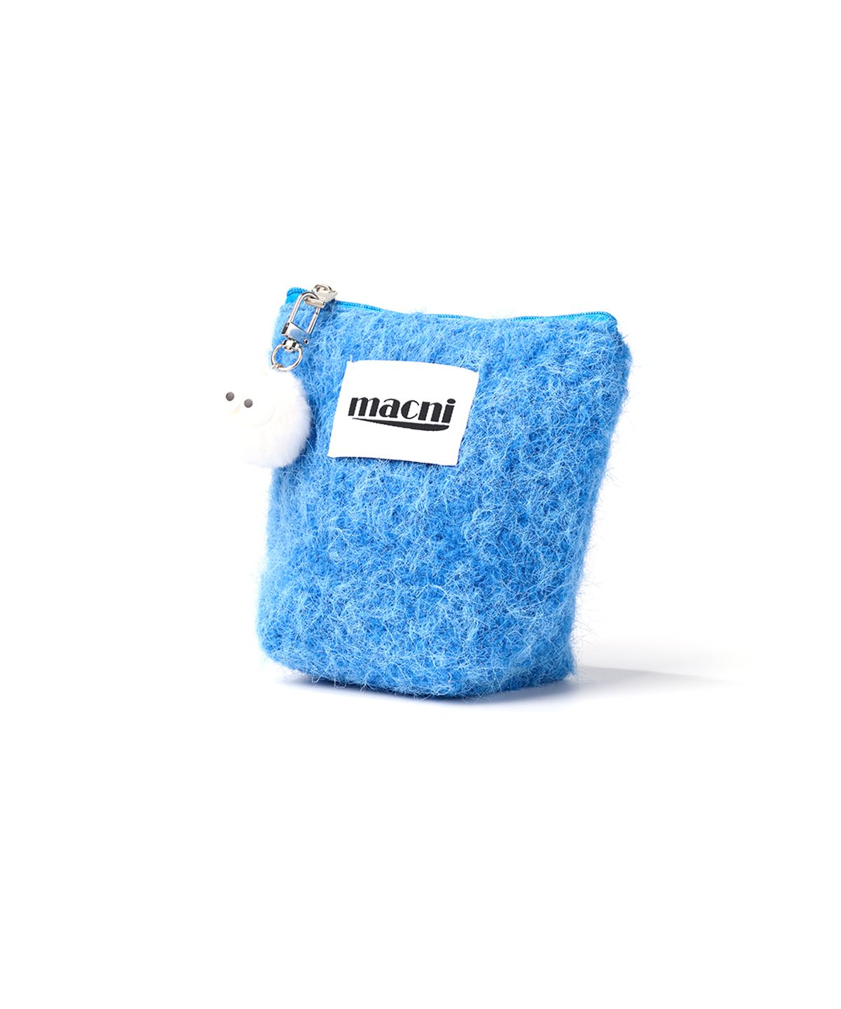 마크니(MACNI) POODLE STANDY POUCH BLUE