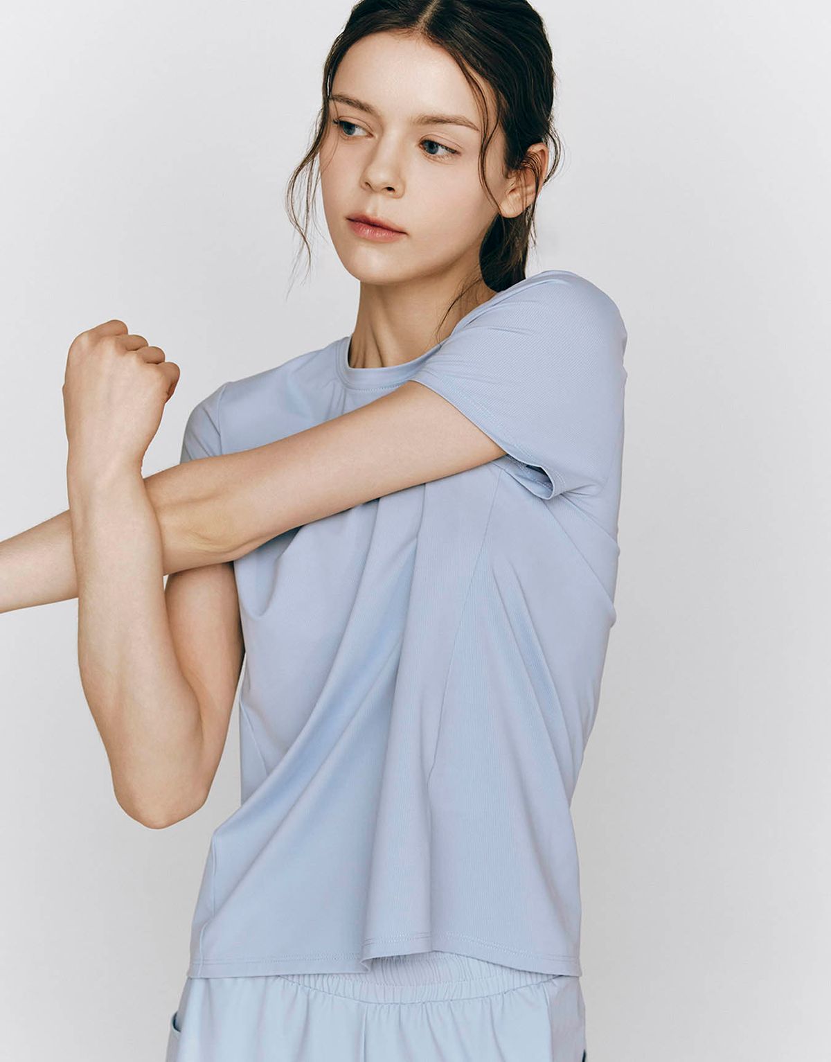 지오다노(GIORDANO) [쿨 기능성] 나일론 스판 쿨터치 메쉬 반팔티 325250 [2color]