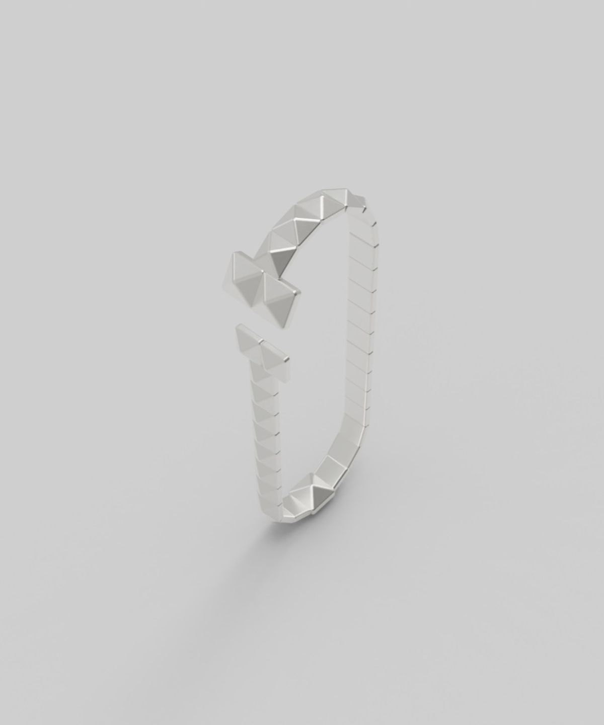 르네오브제(RENEOBJET) MOD  LOOP EARCUFF  [STERLING SILVER] 925 실버 포인트 이어커프 귀걸이