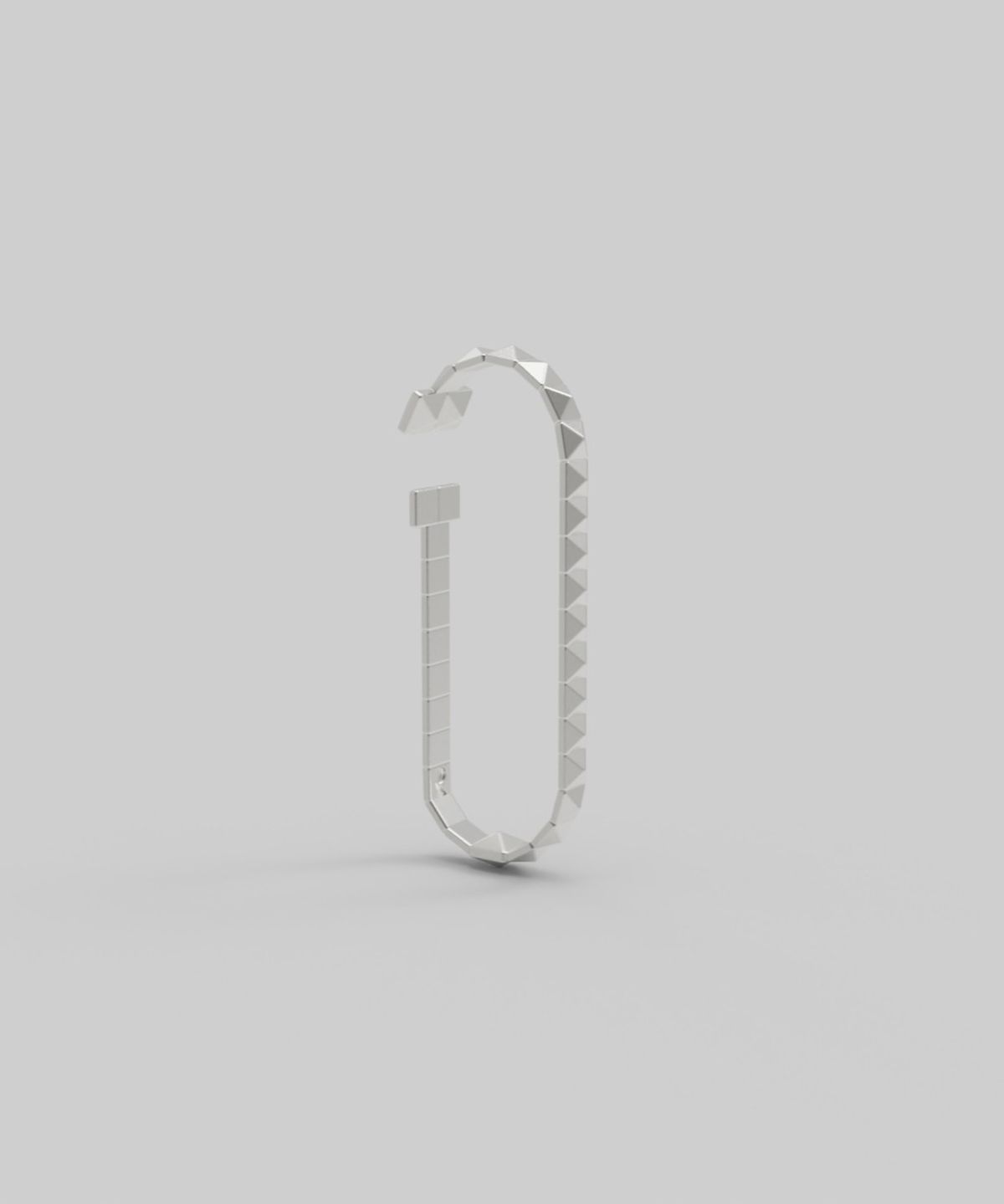 르네오브제(RENEOBJET) MOD  LOOP EARCUFF  [STERLING SILVER] 925 실버 포인트 이어커프 귀걸이