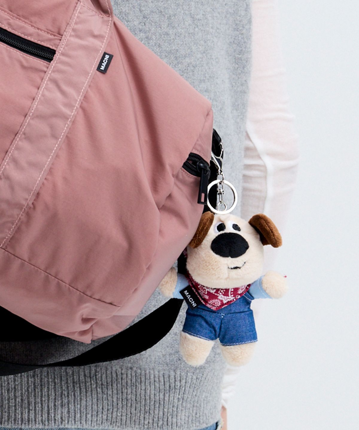 마크니(MACNI) HOWDIE DOG KEYRING