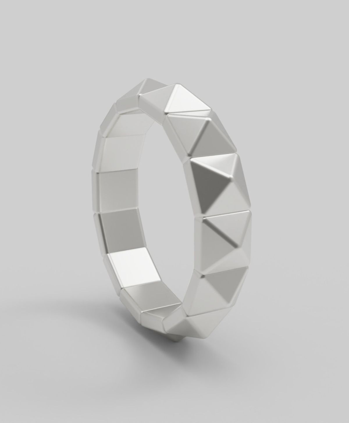 르네오브제(RENEOBJET) MOD  RING  [925 STERLING SILVER] 피라미드 반지