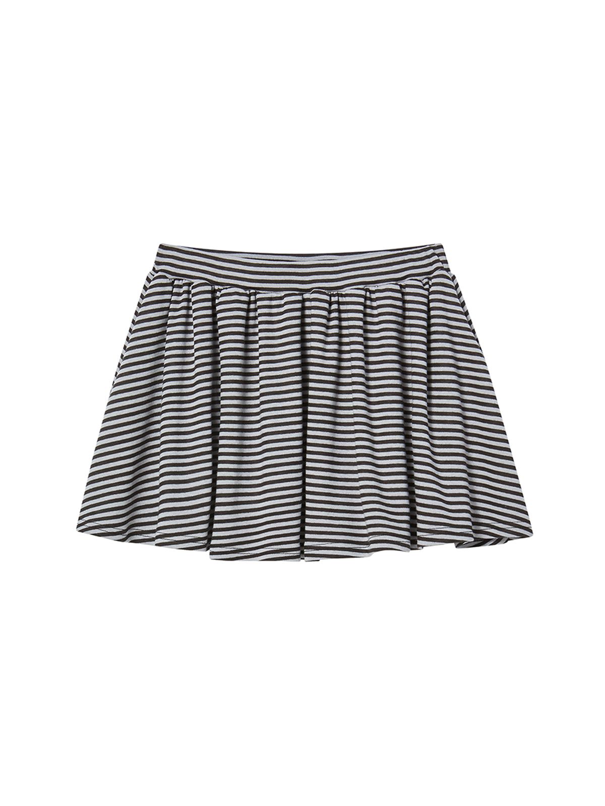 엔와이엑스엑스(NYXX) STRIPE FRILL MINI SKIRT LIGHT PURPLE