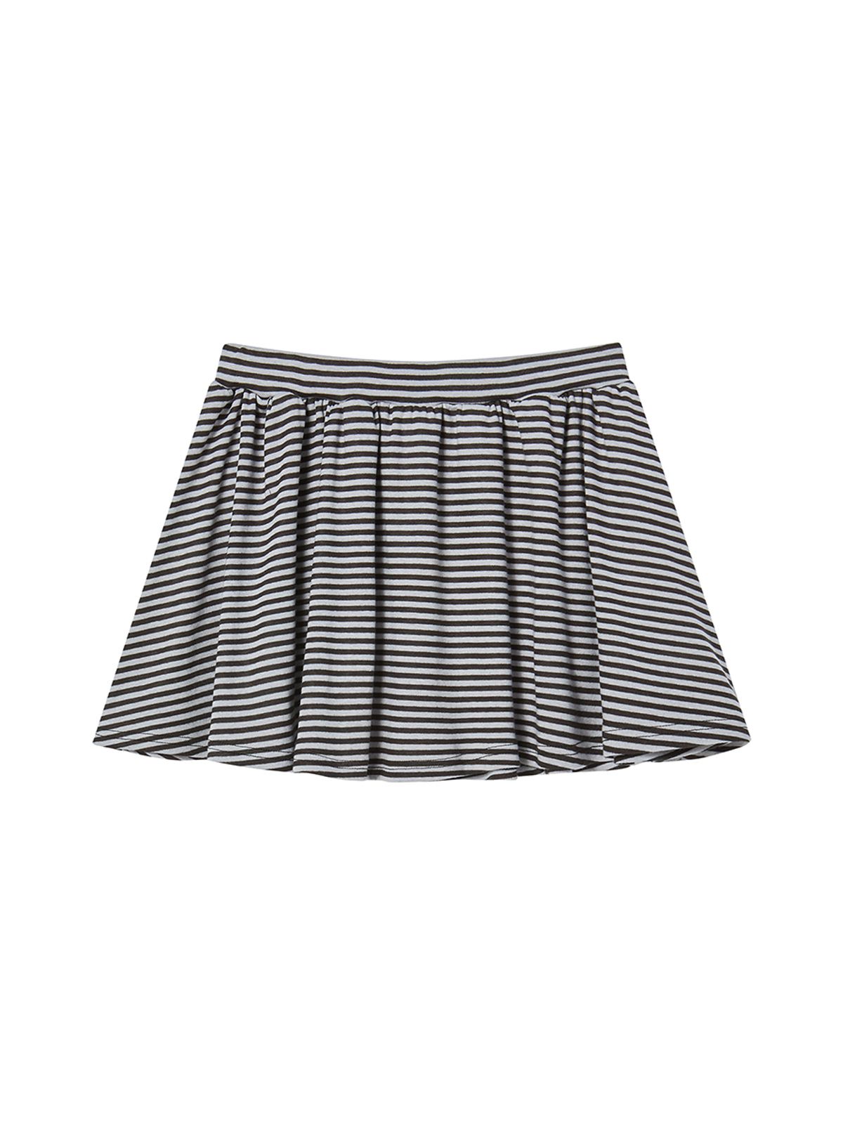 엔와이엑스엑스(NYXX) STRIPE FRILL MINI SKIRT LIGHT PURPLE