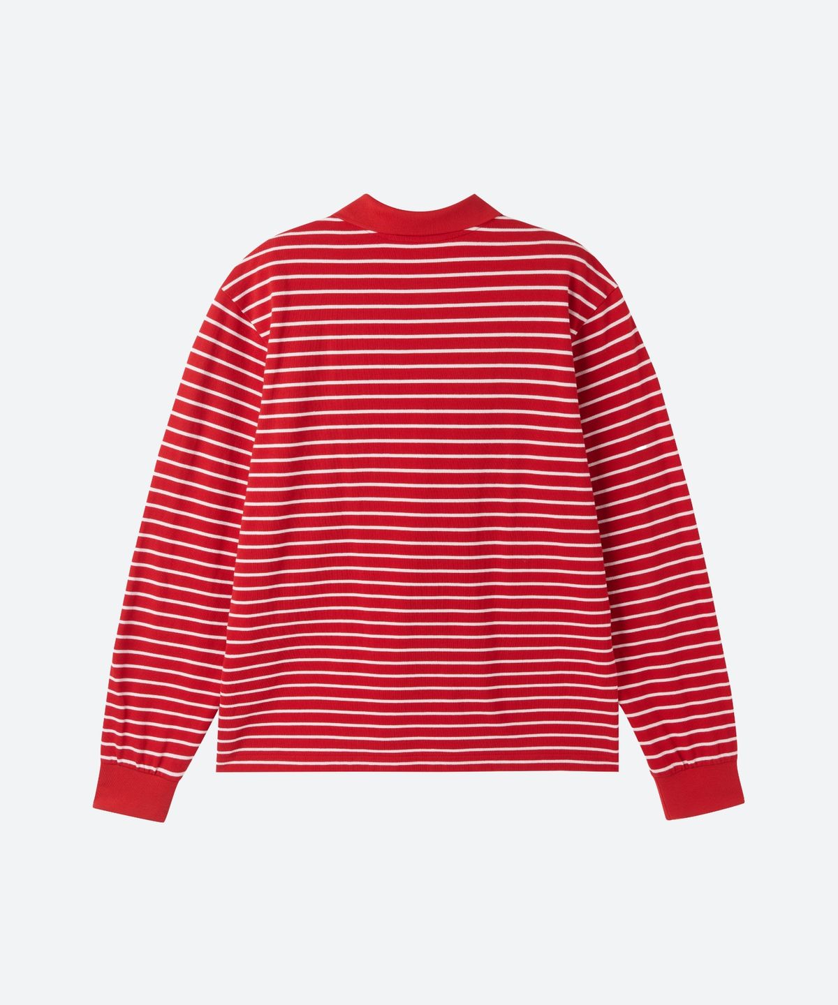 문선 아카이브(MOONSUN ARCHIVE) M.C UNISEX, Stripe PK Shirt / Red Pink