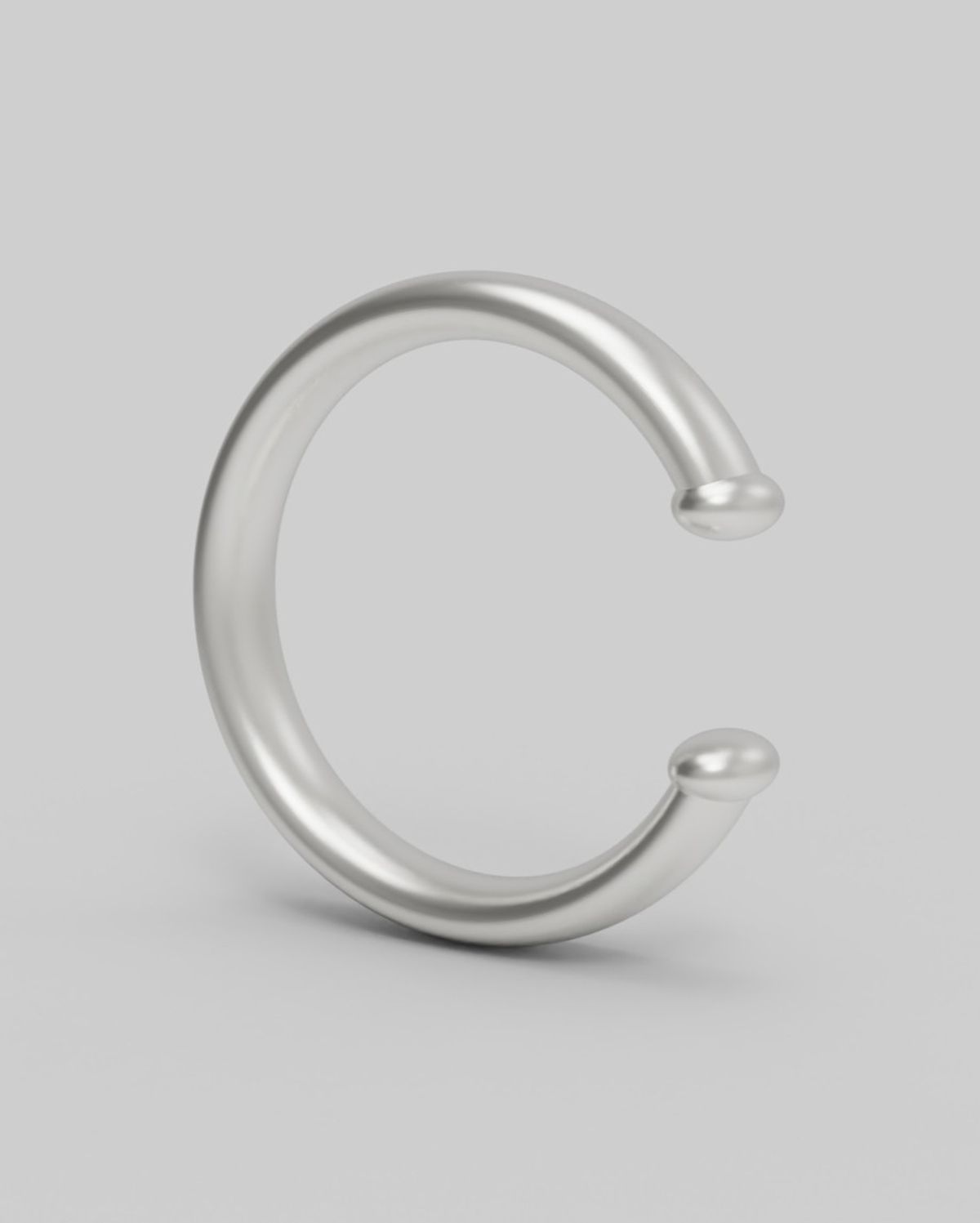 르네오브제(RENEOBJET) VEL CLASSIC EARCUFF  [925 STERLING SILVER] 이어커프 귀걸이