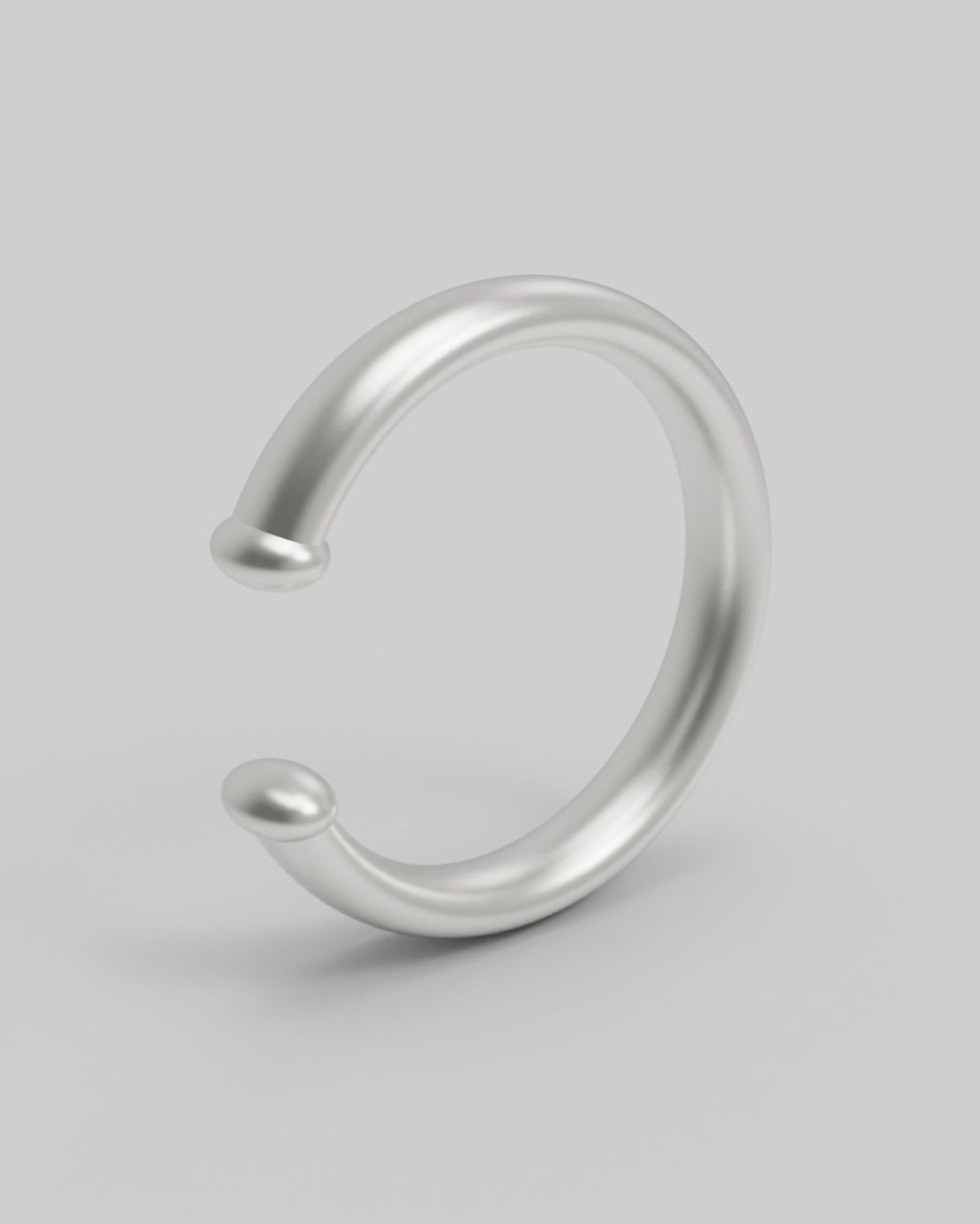 르네오브제(RENEOBJET) VEL CLASSIC EARCUFF  [925 STERLING SILVER] 이어커프 귀걸이